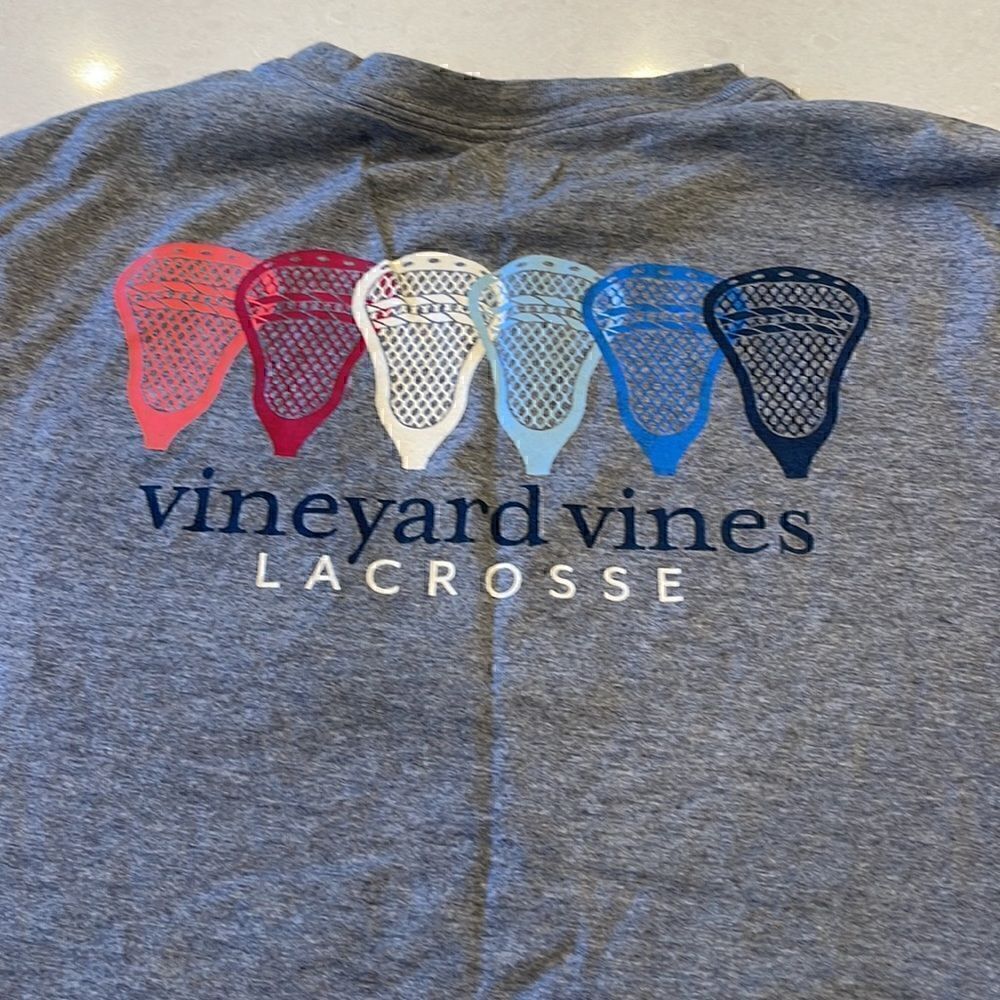 Vineyard vines youth lacrosse T-shirt size large-16 excellent condition. - Picture 6 of 6
